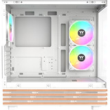 Thermaltake CA-1Y7-00M6WN-WS, Towerkabinet Hvid/træ