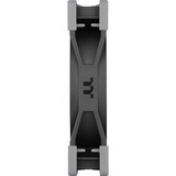 Thermaltake TOUGHFAN 12 Computerkabinet Ventilator 12 cm Sort 2 stk, Sag fan Sort, Ventilator, 12 cm, 500 rpm, 2000 rpm, 22,3 dB, 58,35 kubikfod/min.