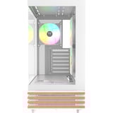 Thermaltake View 270 Plus WS ARGB, Towerkabinet Hvid/træ