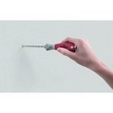 Wiha Sæt til rawlpladehuller SoftFinish, Skruetrækker Rød/grå