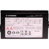 Xilence XP500R6 enhed til strømforsyning 350 W 20+4 pin ATX ATX Sort, PC strømforsyning Sort, 350 W, 110 - 240 V, +12V1,+12V2,+5V,+5Vsb,-12V, 15 A, 15 A, 15 A