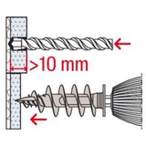 fischer FID II, 570347, Dyvel Hvid