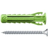 fischer Rawlplug SX Plus Green 8x40 S K, Dyvel Grøn