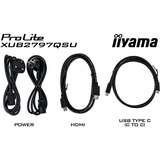 iiyama ProLite XUB2797QSU-W2 computerskærm 68,6 cm (27") 2560 x 1440 pixel Quad HD LED Hvid, LED-skærm hvid (mat), 68,6 cm (27"), 2560 x 1440 pixel, Quad HD, LED, 1 ms, Hvid