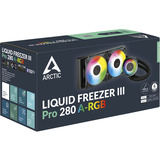 ARCTIC Liquid Freezer III Pro 280 A-RGB, Vandkøling Sort