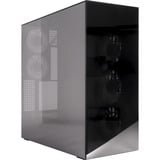 ARCTIC Xtender Black (Mirror Glass) Midi Tower Sort, Towerkabinet Sort, Midi Tower, PC, Sort, EATX, Metal, Hærdet glas, Spil