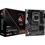 ASRock B650 PG LIGHTNING, Bundkort Sort/grå