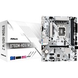 ASRock B760M-HDV/M.2 WHITE, Bundkort Hvid