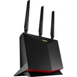ASUS 4G-AC86U trådløs router Gigabit Ethernet Dual-band (2,4 GHz / 5 GHz) Sort, WIRELESS LTE router Sort/Rød, Wi-Fi 5 (802.11ac), Dual-band (2,4 GHz / 5 GHz), Ethernet LAN, 3G, Sort, Bordplade router