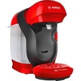 Bosch Tassimo Style TAS1103 kaffemaskine Fuld-auto Kapsel kaffemaskine 0,7 L, Kapsel maskine Rød, Kapsel kaffemaskine, 0,7 L, Kaffekapsel, 1400 W, Rød