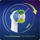 Braun Precision Clean 80338441 børstehoved til elektrisk tandbørste 2 stk Blå, Grøn, Hvid Hvid, 2 stk, Blå, Grøn, Hvid, CleanMaximiser, Irland, Oral-B, 10,9 g
