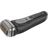 Braun Series 9 Pro+ 9660CC Folie shaver Trimmer Sort, Sølv Sort, Folie shaver, Sort, Sølv, Rustfrit stål, Knapper, LED, Vekselstrøm/batteri