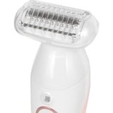 Braun Silk-épil 9 9-030 40 pincetter Hvid, Epilator Hvid/Pink, Hvid, 40 pincetter, MicroGrip, Epilering, Barbering, Vekselstrøm/batteri, 100 - 240 V