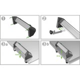 Brennenstuhl 1391020600, Strømskinne Sort/aluminium