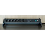Brennenstuhl 1391020600, Strømskinne Sort/aluminium