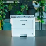 Brother HL-L6410DN laser printer 1200 x 1200 dpi A4 Wi-Fi grå, Laser, 1200 x 1200 dpi, A4, 50 sider pr. minut, Duplex udskrivning, Hvid