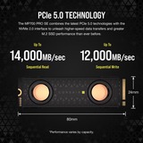 Corsair CSSD-F4000GBMP700PHXS, Solid state-drev Sort