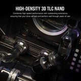 Corsair MP700 PRO SE Hydro X 4 TB, Solid state-drev Sort