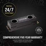 Corsair MP700 PRO SE Hydro X 4 TB, Solid state-drev Sort