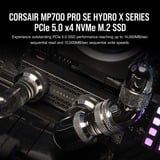 Corsair MP700 PRO SE Hydro X 4 TB, Solid state-drev Sort