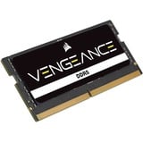 Corsair SO-DIMM 16 GB DDR5-5600, Hukommelse Sort