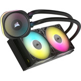 Corsair iCUE LINK TITAN 240 RX RGB Renoveret, Vandkøling Sort