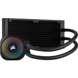 Corsair iCUE LINK TITAN 240 RX RGB Renoveret, Vandkøling Sort
