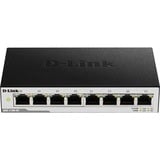 D-Link DGS-1100-08V2 Administreret L2 Gigabit Ethernet (10/100/1000) Sort, Switch Administreret, L2, Gigabit Ethernet (10/100/1000)