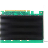 DeLOCK PCIe 5.0 x16 kort > 4x int. M.2 NVMe + kølelegeme, Interface card 