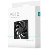 DeepCool FD12 120x120x25, Sag fan Sort