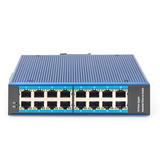 Digitus 16-port Gigabit Ethernet-netværk, Switch Blå