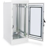 Digitus DN-19 24U-I-6/8-1 stativ Fritstående reol Grå, IT kabinet Lys grå, Fritstående reol, 24U, 1500 kg, Nøglelås, Forbedret kabelstyring, Grå