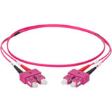 Digitus LWL patchkabel, duplex, SC > SC stik, multimode OM4 Violet