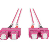 Digitus LWL patchkabel, duplex, SC > SC stik, multimode OM4 Violet
