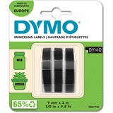 Dymo 3D label tapes etiketbånd Belgien, 3 m, 3 stk, 89 mm, 105 mm, 50 mm