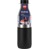 Emsa Bludrop Sleeve N3111100 drikkedunk Dagligt forbrug 700 ml Rustfrit stål Sort, Rustfrit stål, Termokande Sort, 700 ml, Dagligt forbrug, Sort, Rustfrit stål, Rustfrit stål, 12 t, 6 t