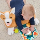 Fisher-Price 3 i 1 hvalpeformet mavepude, Plysdyr 0 År, Plast, Flerfarvet