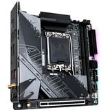GIGABYTE B760I AORUS PRO, Bundkort grå