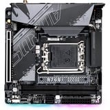 GIGABYTE B760I AORUS PRO, Bundkort grå