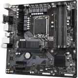 GIGABYTE B760M DS3H DDR4, Bundkort Sort/grå