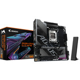 GIGABYTE B840M A ELITE WIFI6E, Bundkort Sort/Sølv