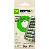 GP Batteries GPRCKCHE821389, Oplader grå