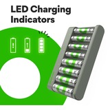GP Batteries GPRCKCHE821389, Oplader grå