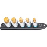 Hazet SmartRail 1/2" topnøglesæt med indvendig sekskant, 5 dele Sort