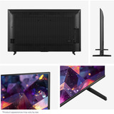 Hisense 65E7S PRO Hi-QLED-fjernsyn, QLED TV Sort/mørk grå