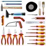 KNIPEX 00 21 02 EL, Værktøjssæt Sort