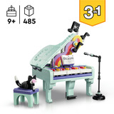 LEGO Creator 3-i-1 dekorationsklaver med kat, Bygge legetøj 