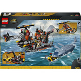 LEGO Jurassic World Mosasaur-angreb på båden, Bygge legetøj Byggesæt, 7 År, Plast, 703 stk, 1,07 kg