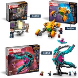 LEGO Marvel Super Heroes Det nye Guardians-rumskib, Bygge legetøj Byggesæt, 10 År, Plast, 1108 stk, 1,58 kg