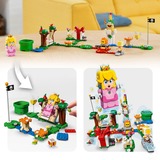 LEGO Super Mario Eventyr med Peach – startbane, Bygge legetøj Byggesæt, 6 År, Plast, 354 stk, 490 g